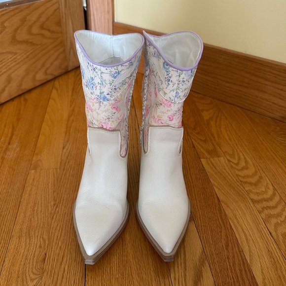 Altar'd State Floral Ankle Booties - Picture 2 of 3